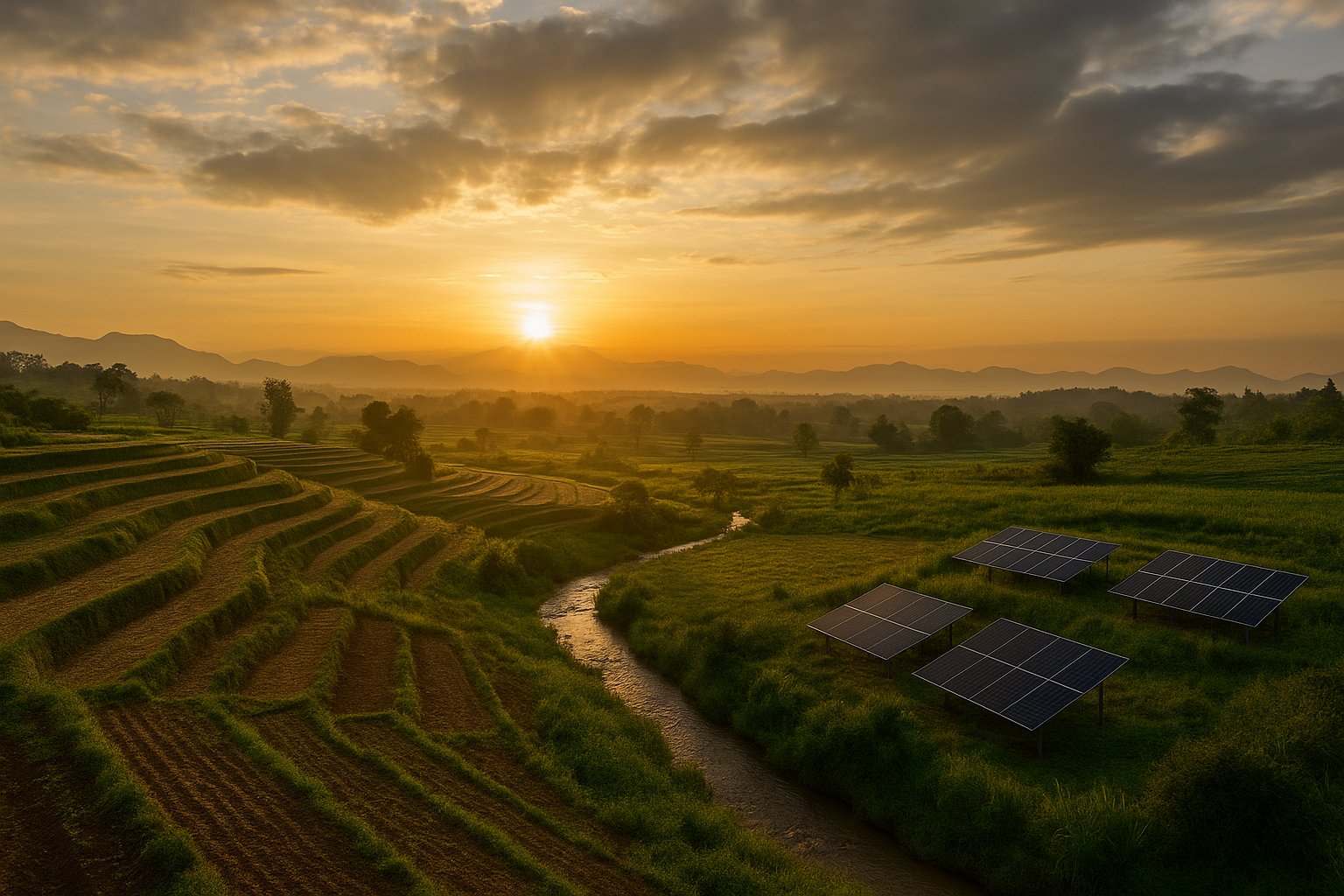 The Work Begins Beneath the Falling Sky